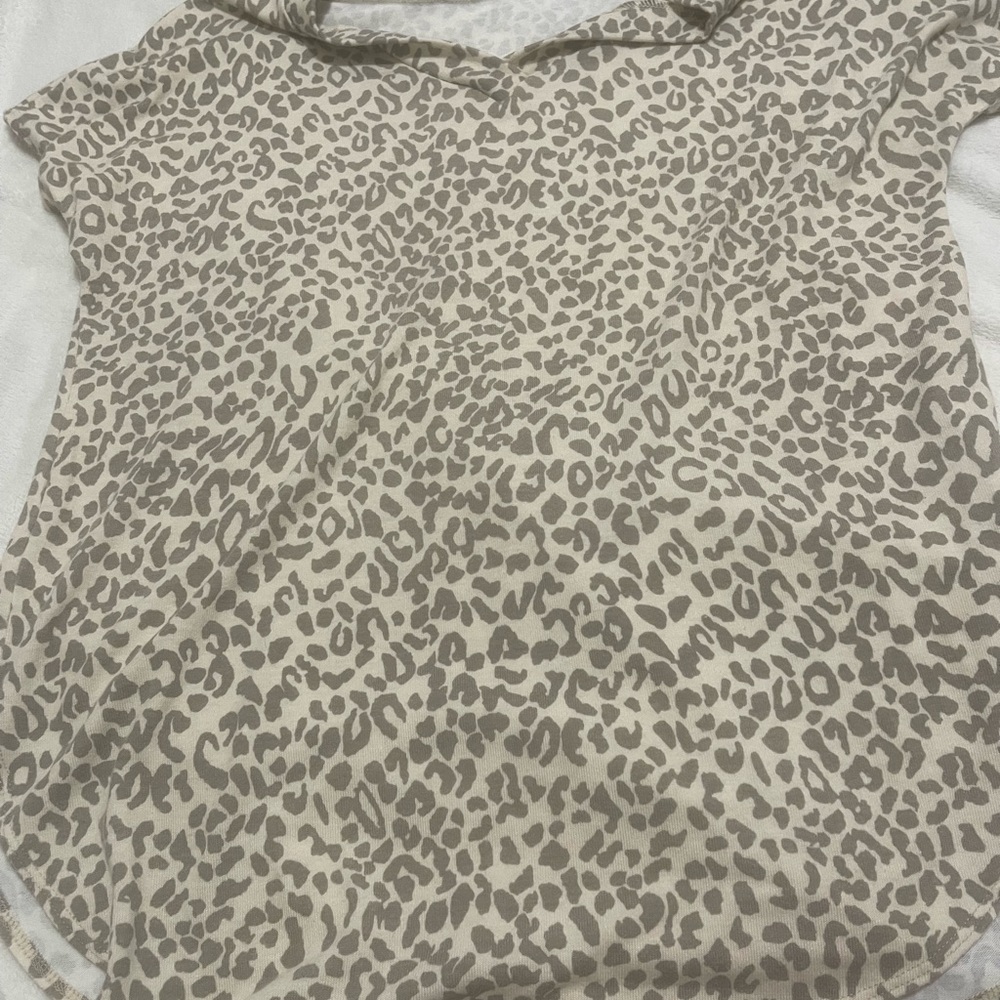 Leopard Print Women's Blouse
